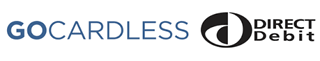 GoCardless and Direct Debit logos